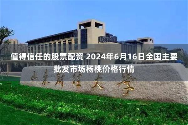   值得信任的股票配资 2024年6月16日全国主要批发市场杨桃价格行情