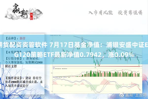   期货配资资管软件 7月17日基金净值：浦银安盛中证ESG120策略ETF最新净值0.7942，涨0.09%