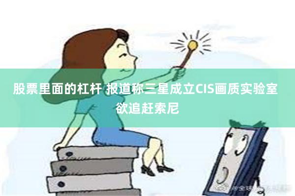 股票里面的杠杆 报道称三星成立CIS画质实验室 欲追赶索尼