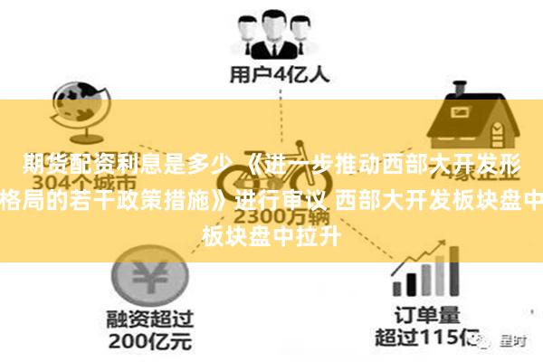   期货配资利息是多少 《进一步推动西部大开发形成新格局的若干政策措施》进行审议 西部大开发板块盘中拉升