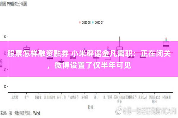   股票怎样融资融券 小米辟谣金凡离职：正在闭关，微博设置了仅半年可见