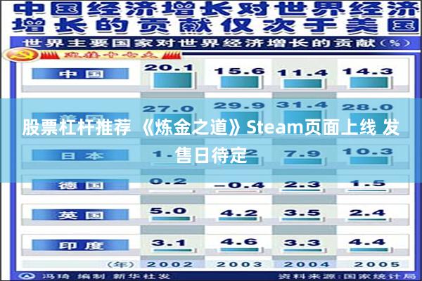 股票杠杆推荐 《炼金之道》Steam页面上线 发售日待定