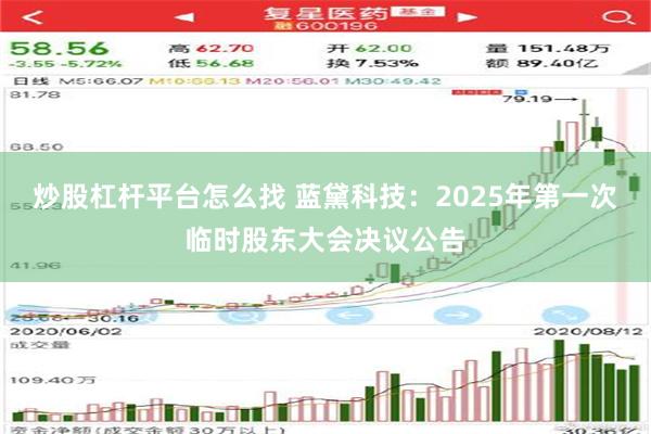 炒股杠杆平台怎么找 蓝黛科技：2025年第一次临时股东大会决